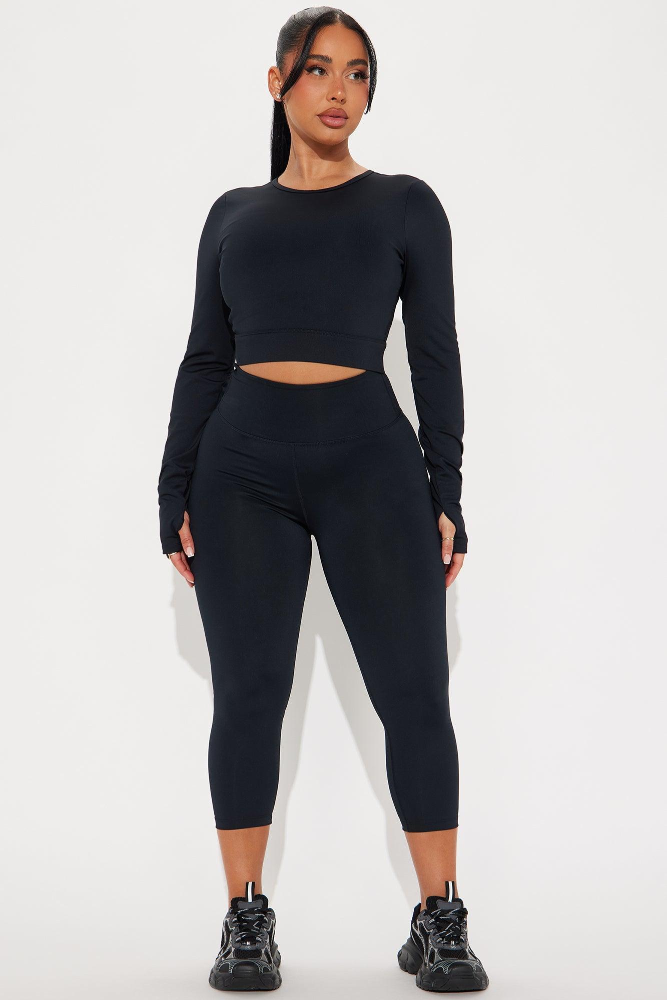 Spin Back Elevate Active Top - Black Product Image