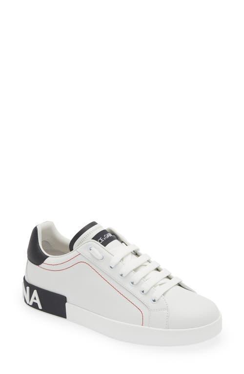 Mens Portofino Leather Low-Top Sneakers Product Image