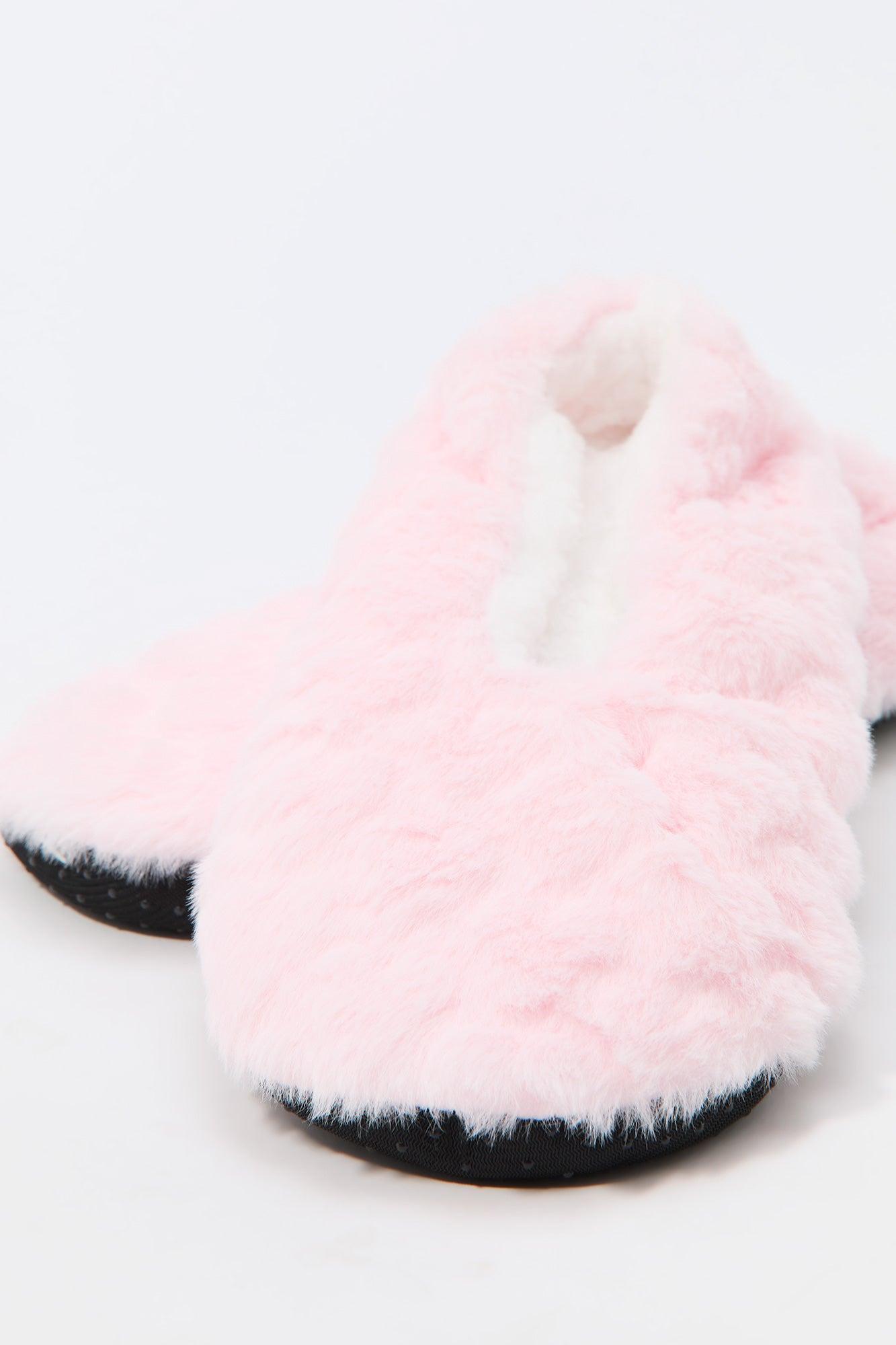 Faux-Fur Ballerina Slipper Female Product Image