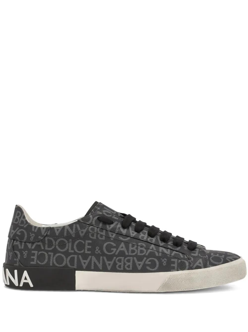 Portofino logo-print sneakers Product Image