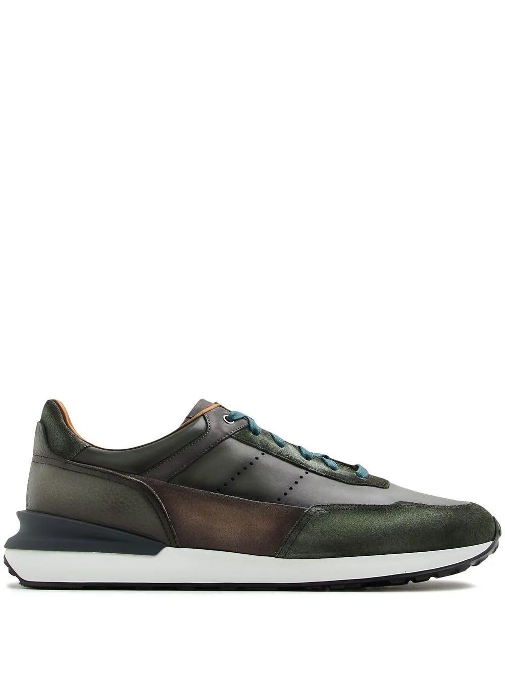 panelled low-top sneakers  Product Image