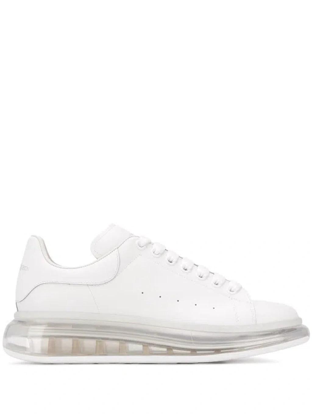 ALEXANDER MCQUEEN Leather Sneaker In Multicolor Product Image