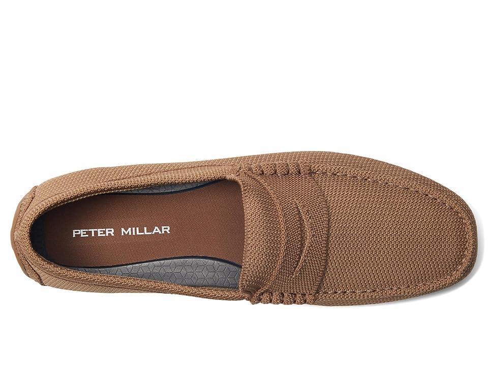 Peter Millar Cruise Knit Driver (Scotch) Men's Shoes Product Image