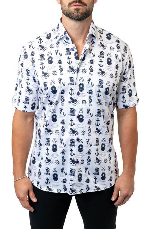 Mens Galileo Nautical Sport Shirt Product Image
