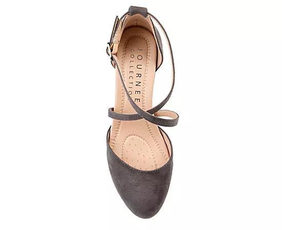 Journee Collection Womens Foster Wide Pump Product Image