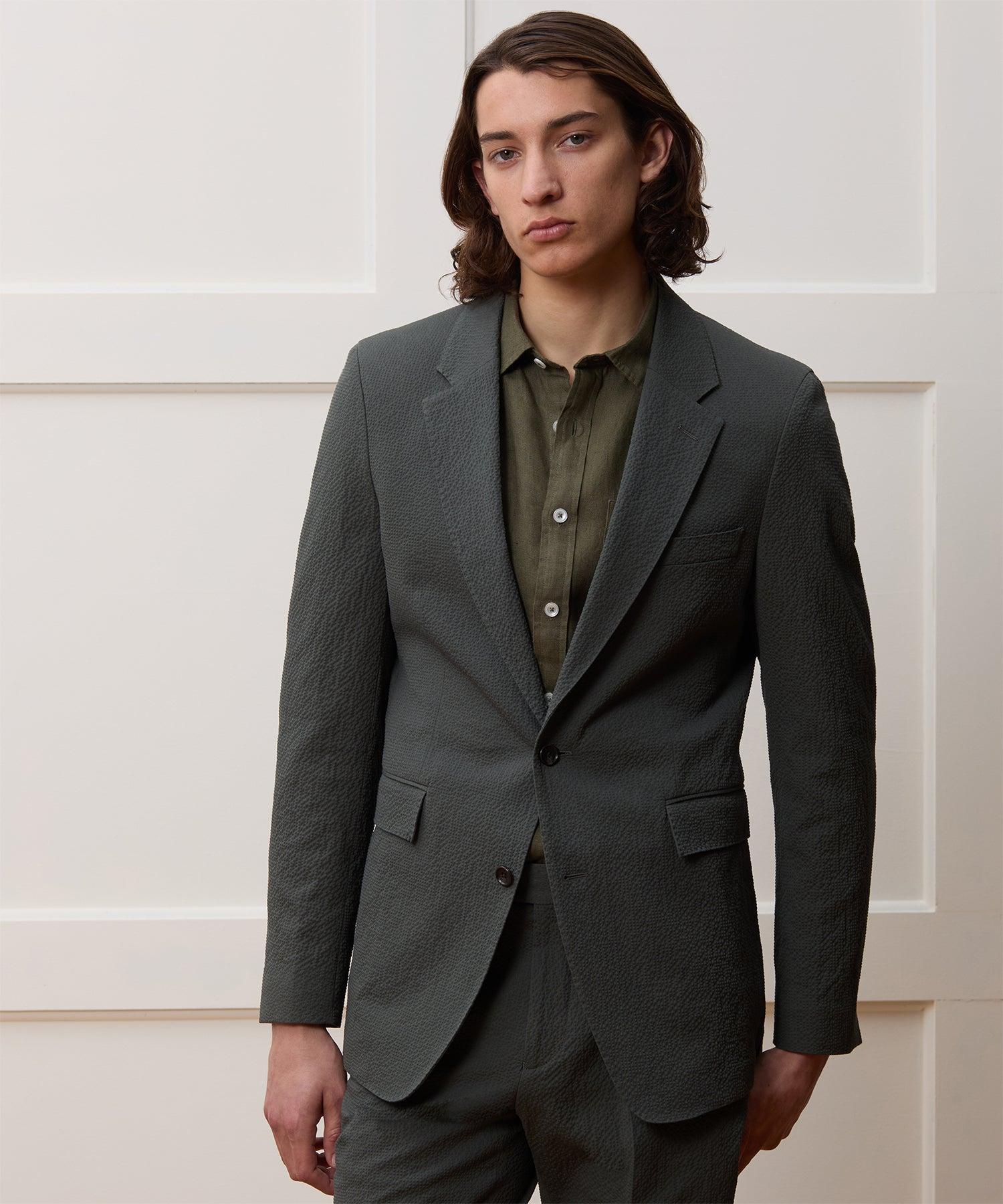Italian Seersucker Sutton Suit Product Image