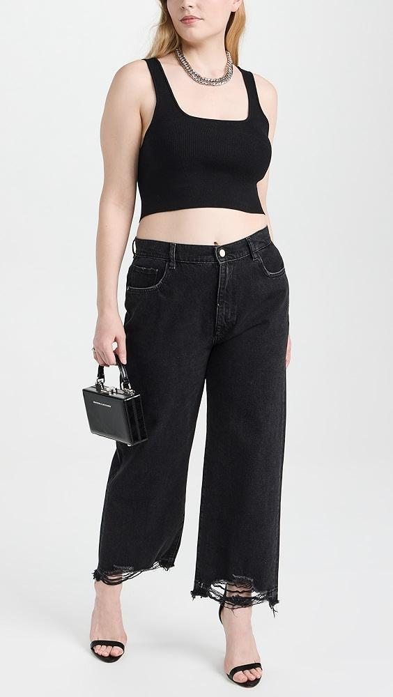 DL1961 Hepburn Wide Leg High Rise Jeans | Shopbop Product Image