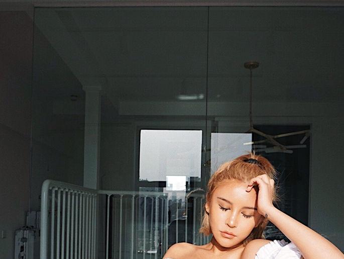 Off-Shoulder Crop Top Product Image