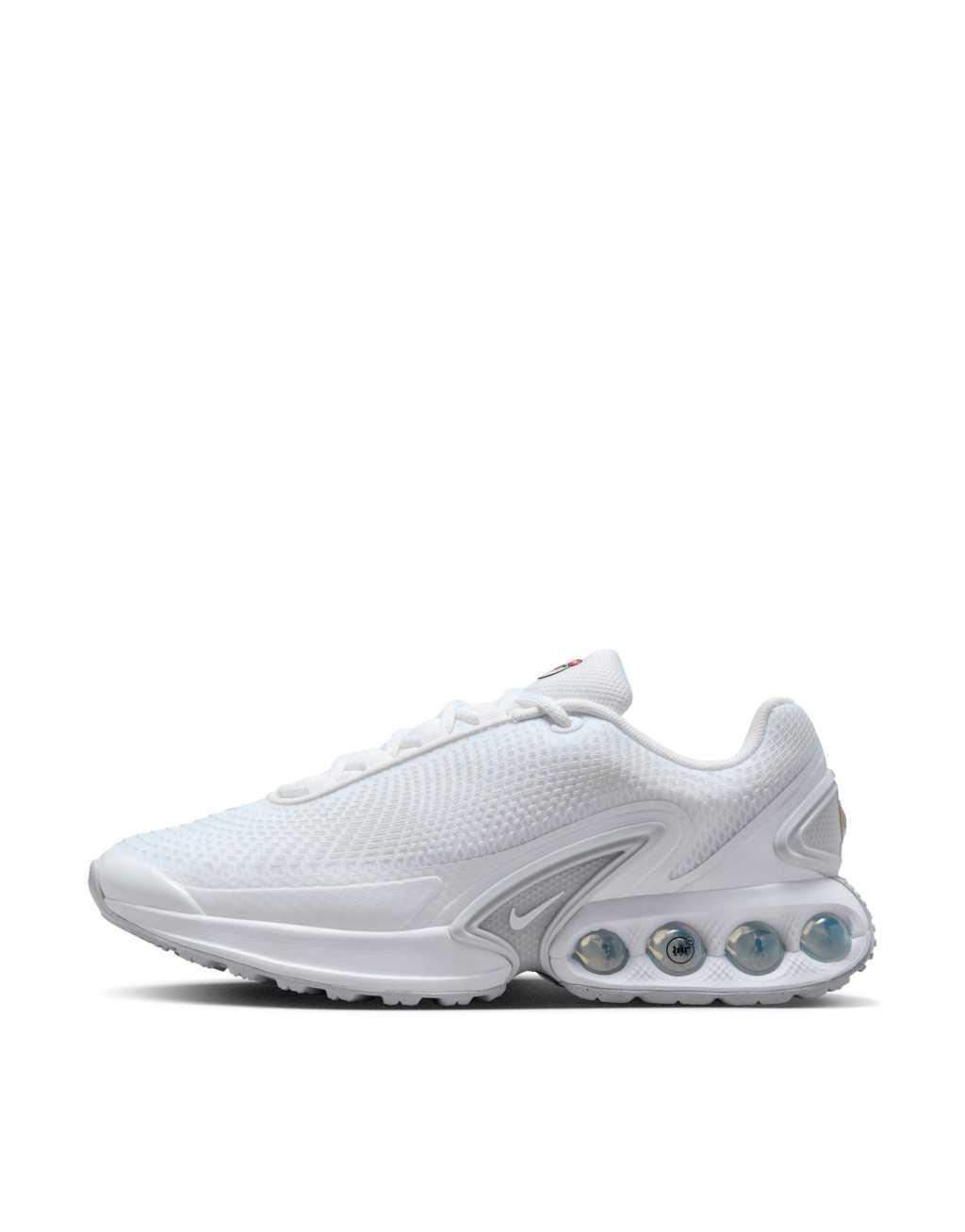 Nike Air Max DN sneakers in white and silver Product Image
