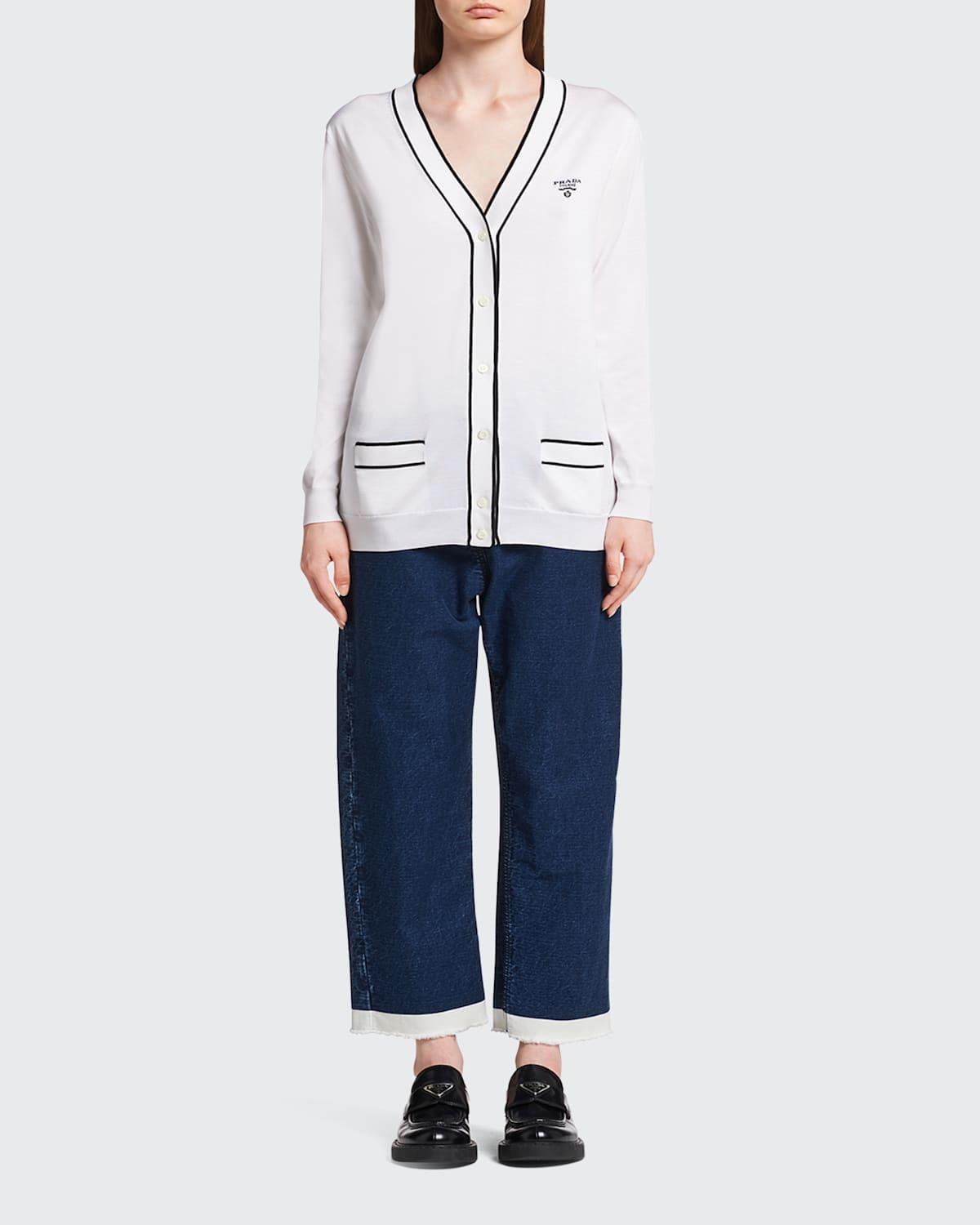 Womens Silk Cardigan Product Image