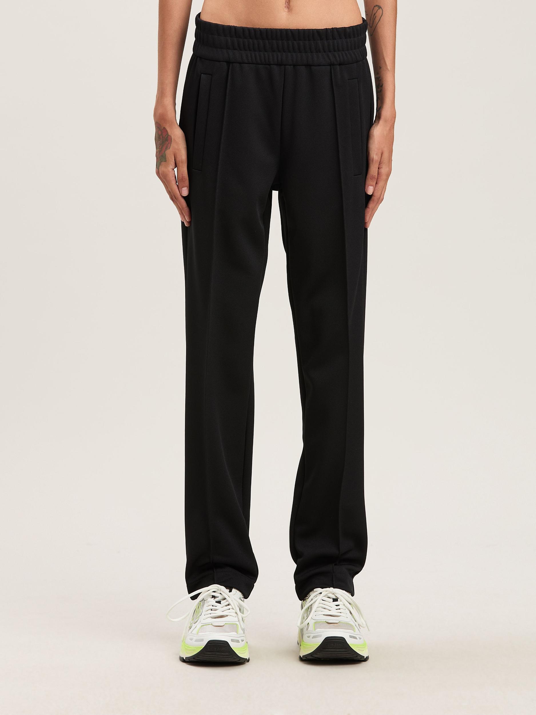 BACK CURVED LOGO TRACK PANTS BLACK - OFF Product Image