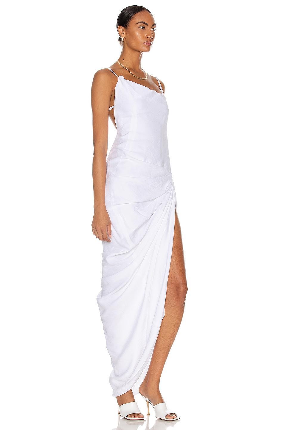 JACQUEMUS La Robe Saudade Longue Product Image