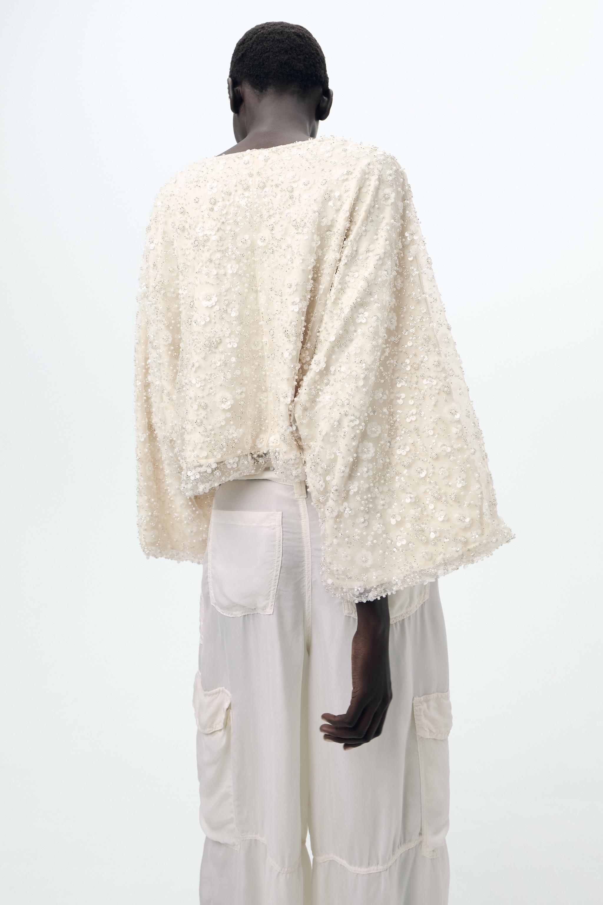 BEADED SEQUIN JACKET Product Image
