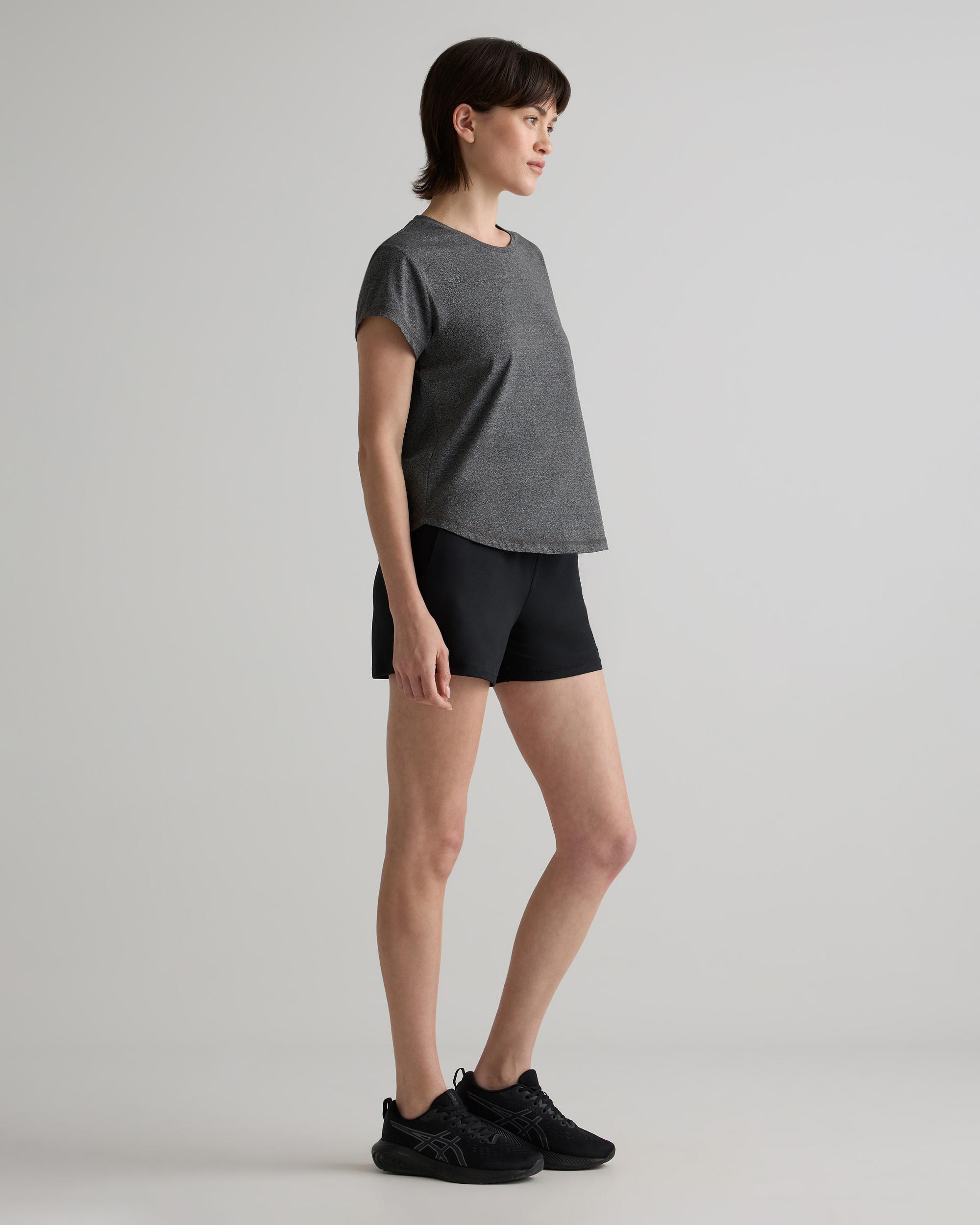 Quince | Women's Super Soft Performance T-Shirt Flowknit Activewear, Size XL, 100% Polyester Product Image