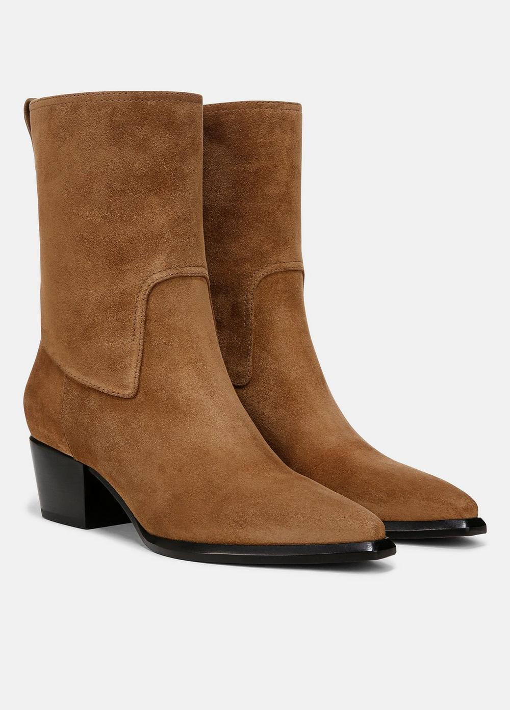 Womens Arlington Suede Boot, Elmwood, Size 6.5 Vince Product Image