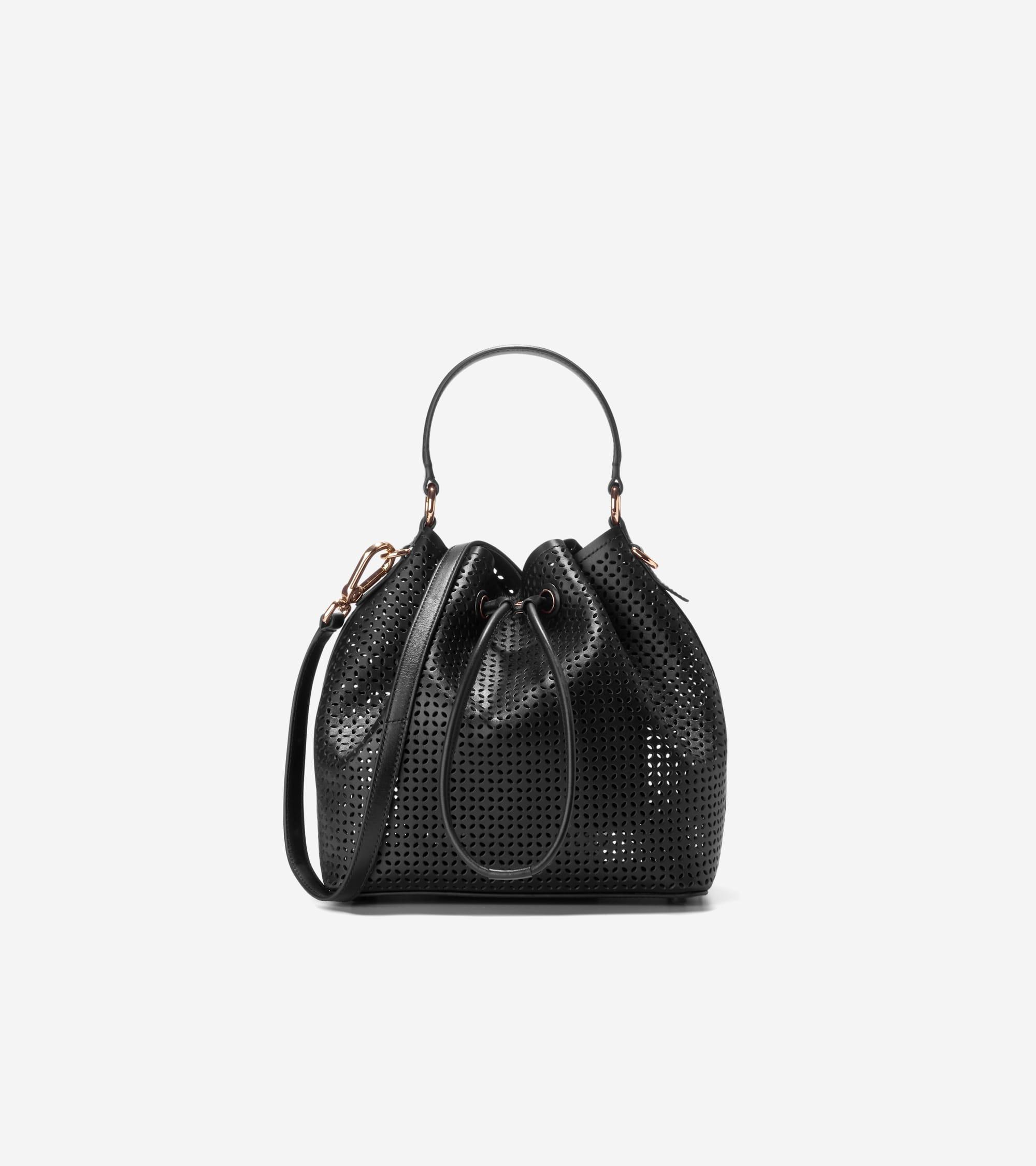 Women's Lidia Leather Bucket Bag Product Image