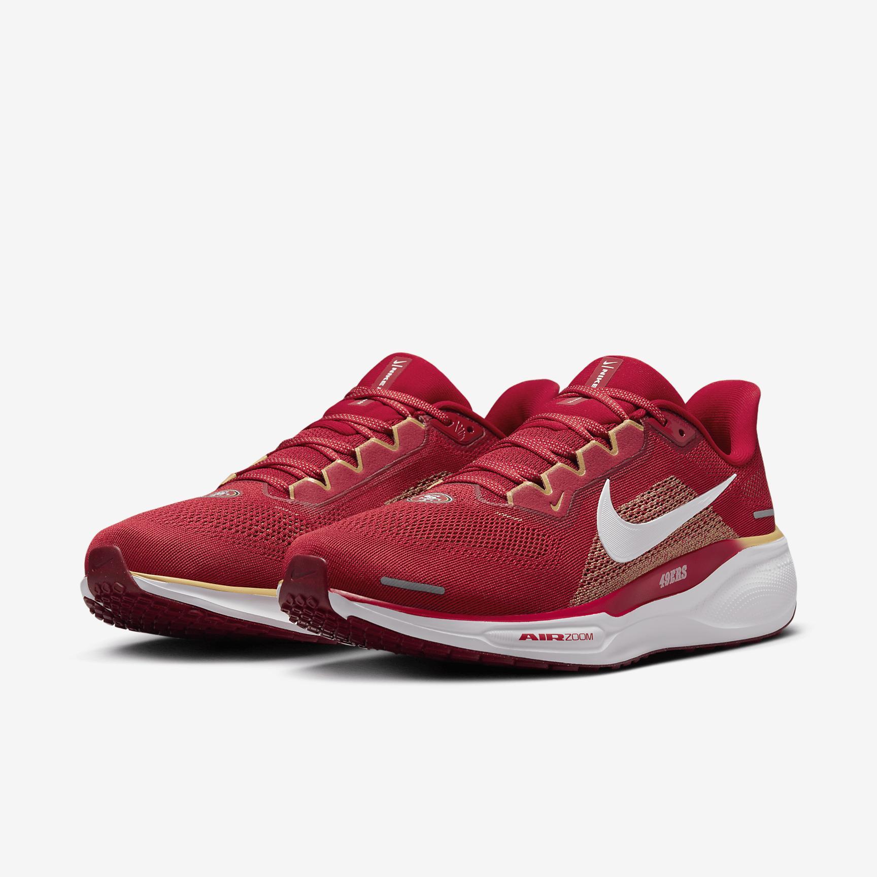 Nike Pegasus 41 NFL San Francisco 49ers Men's Road Running Shoes Product Image