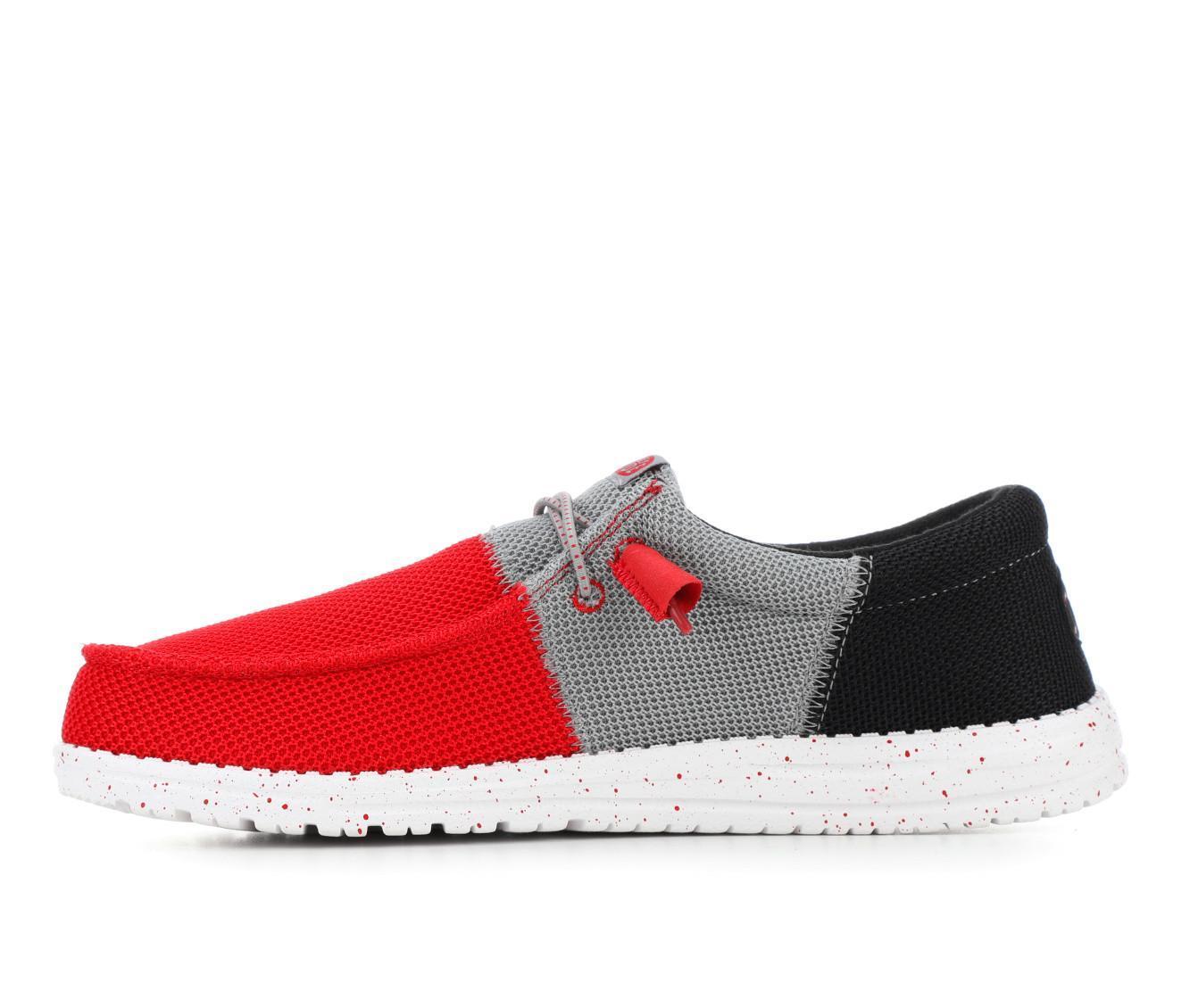 Men's HEYDUDE Wally Tri Varsity Mesh-M Casual Shoes Product Image
