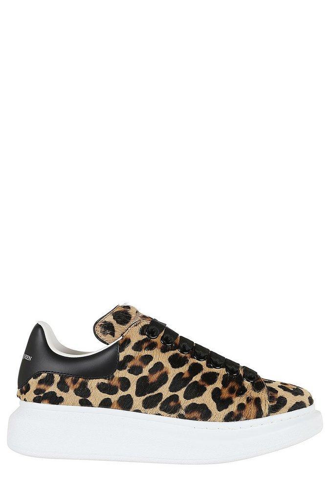 ALEXANDER MCQUEEN Sneakers In Leopard/black Product Image