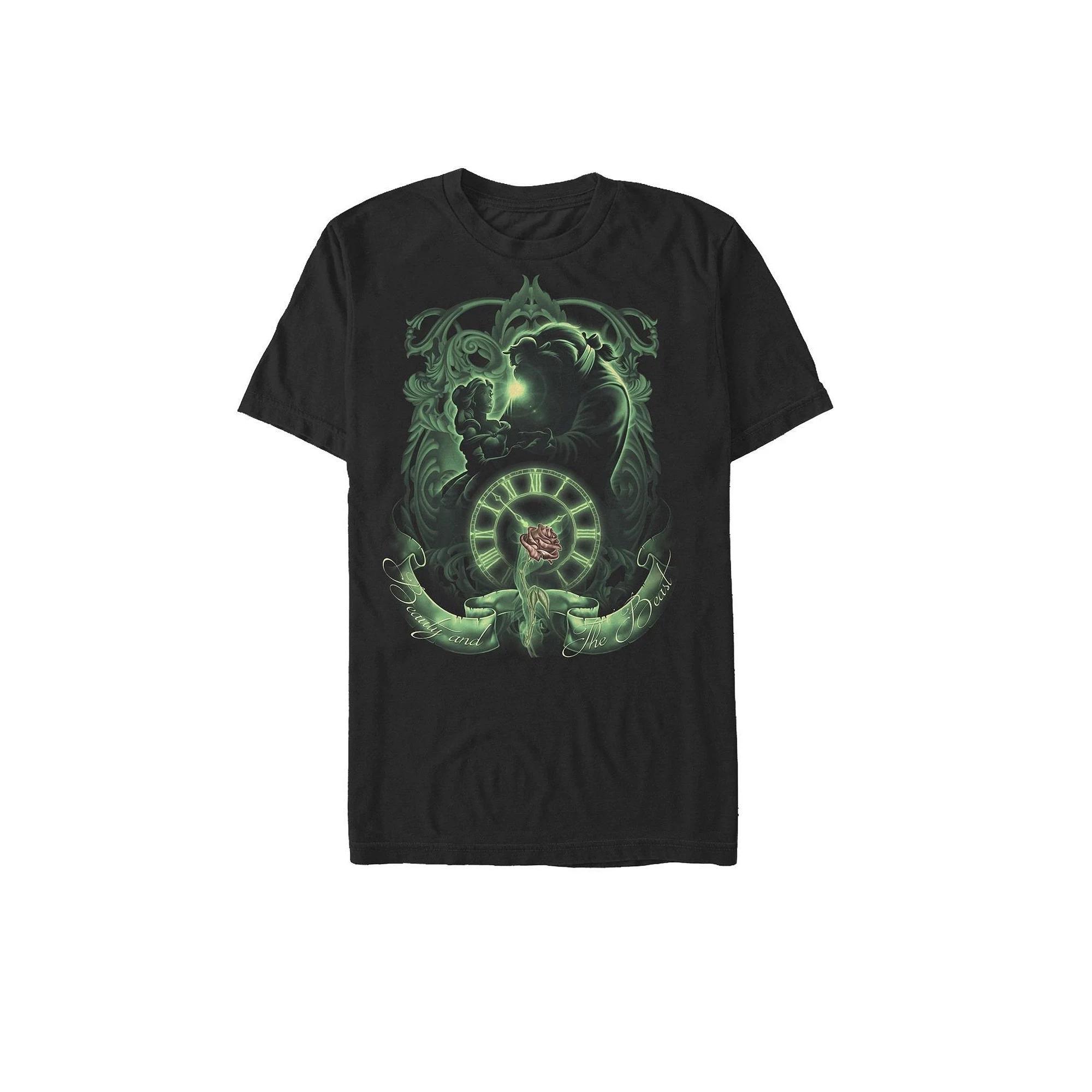 Men's Disney's Beauty and the Beast Tale as Old as Time Tee, Size: Medium, Black Product Image