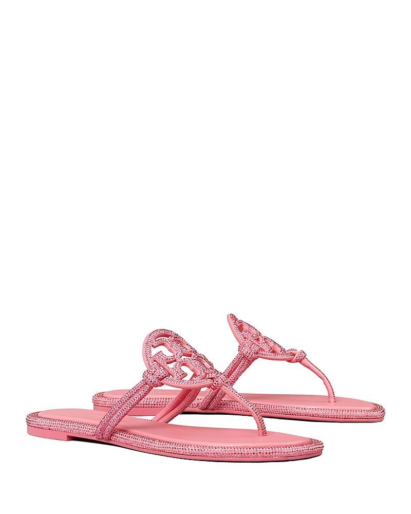 Tory Burch Womens Miller Pave Knotted Sandals Product Image
