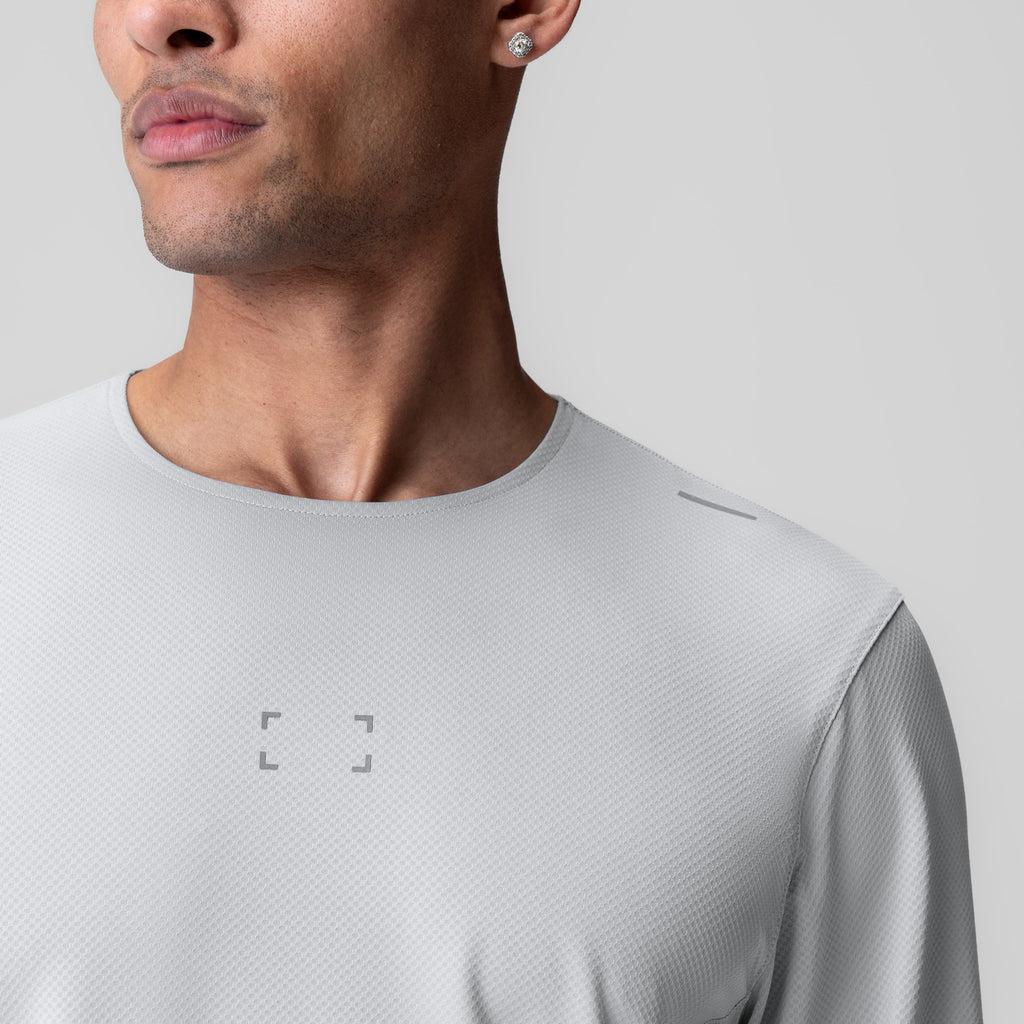 0907. AeroSilver® Training Long Sleeve - Light Sky "Space Bracket" Product Image