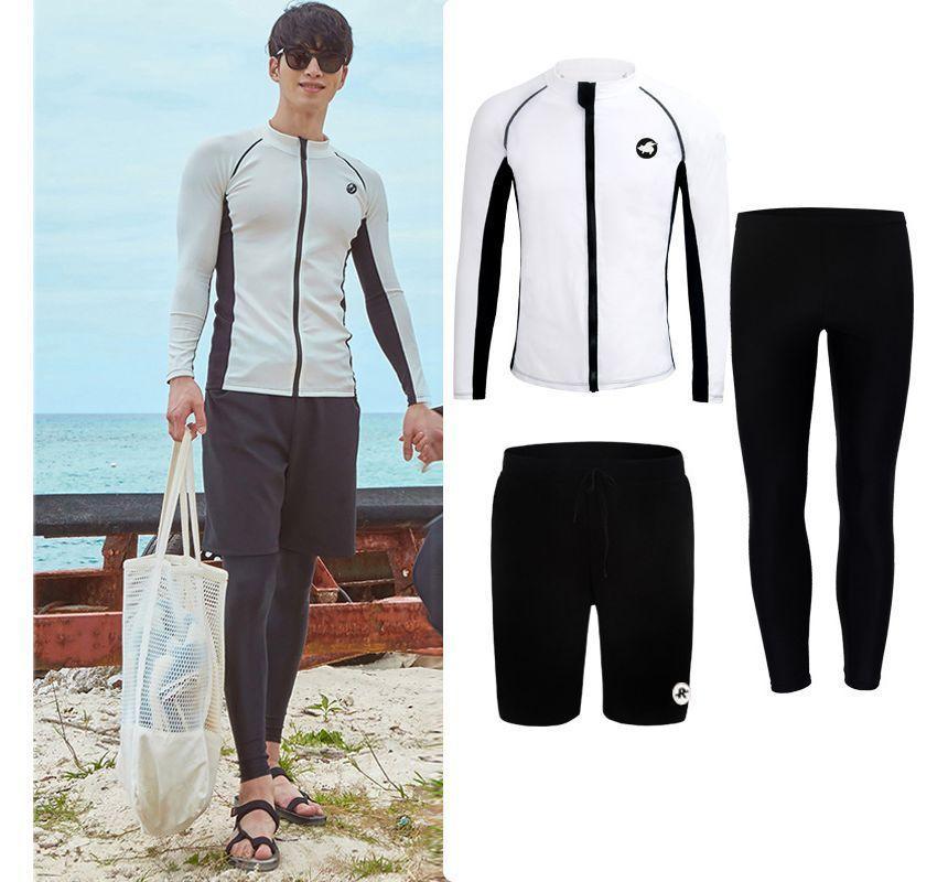 Couple Matching Rash Guard / Swim Top / Shorts / Pants / Set Product Image