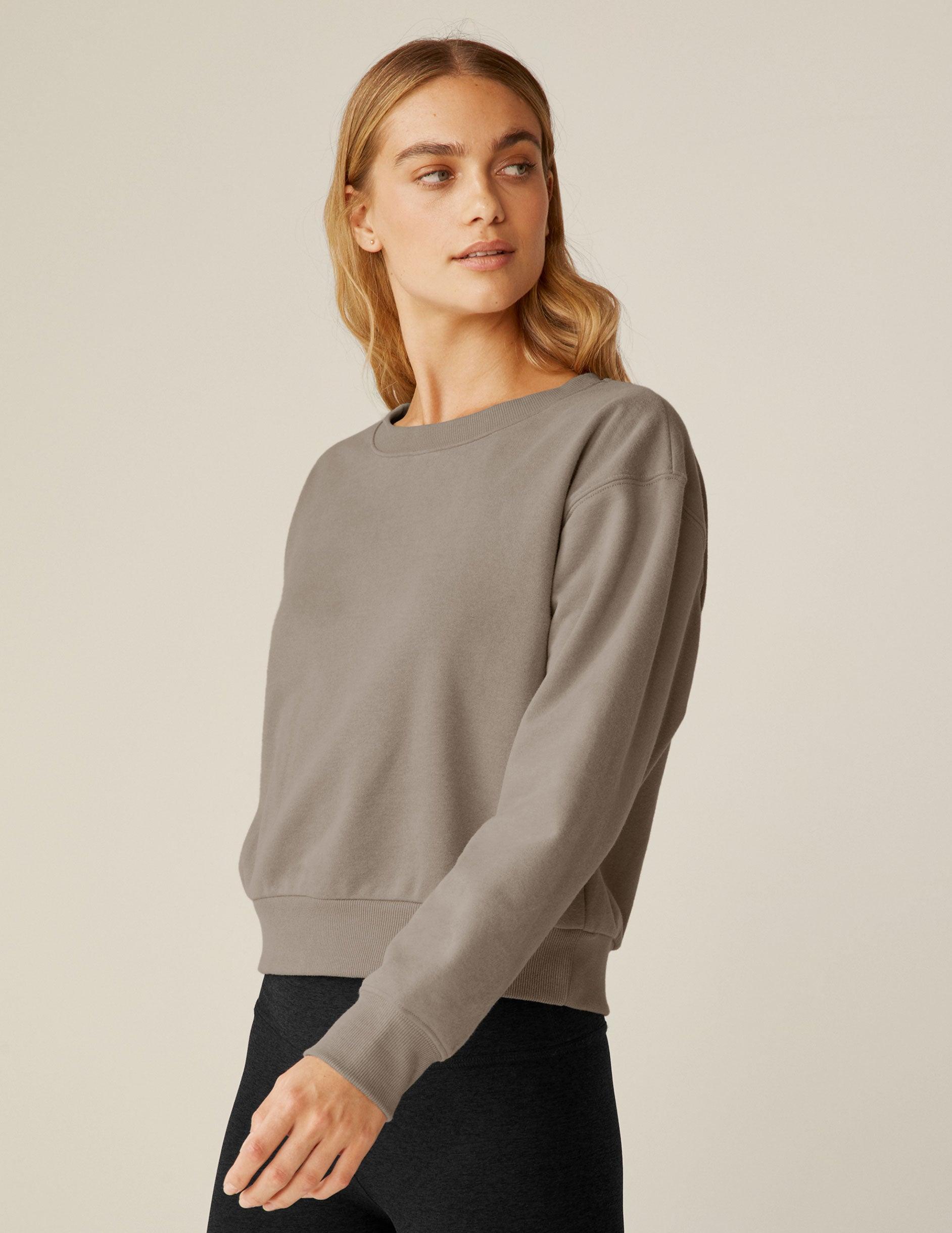 LuxeFleece Crewneck Sweatshirt Product Image