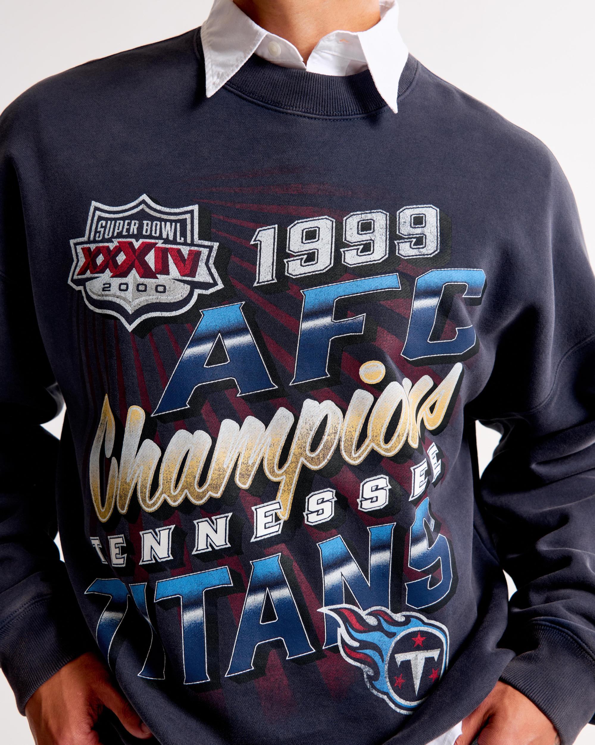Minnesota Vikings Graphic Crew Sweatshirt Product Image