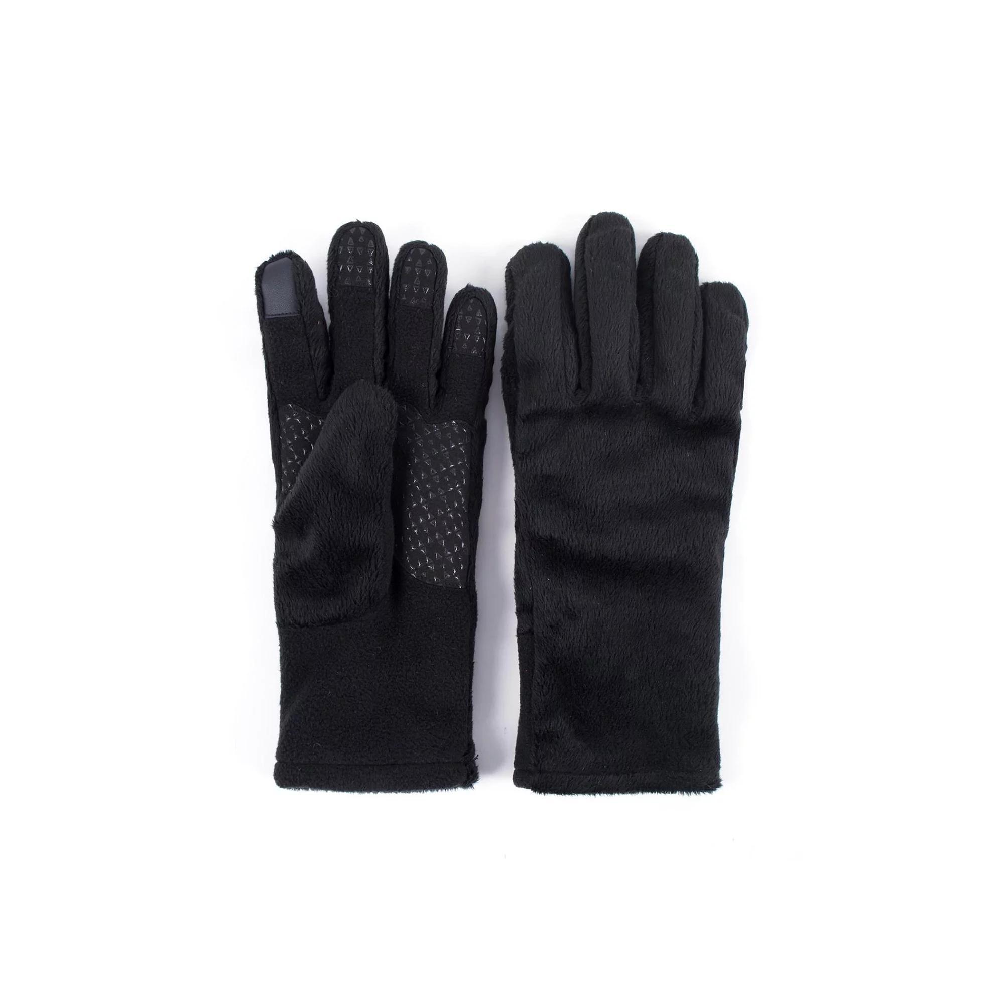 Women's Heat Holders Heatweaver Fuzzy Touchscreen Gloves, Size: Small-Medium, Black Product Image