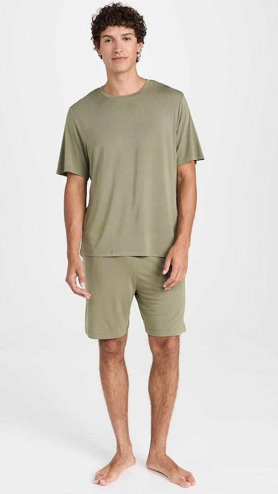 Eberjey Henry Short PJ Set | Shopbop Product Image