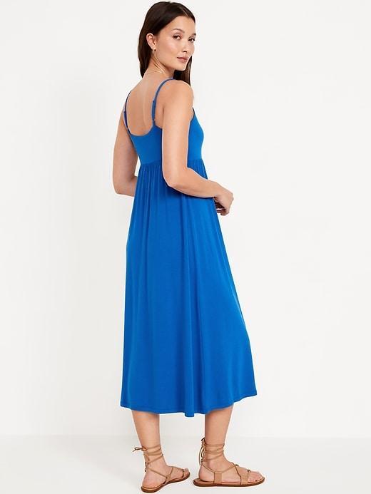 Fit & Flare Cami Midi Dress Product Image