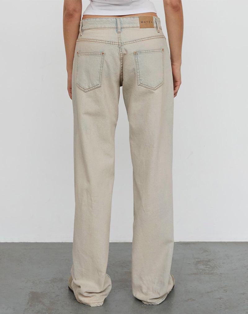Low Rise Parallel Jeans In Arctic Blue Female Product Image