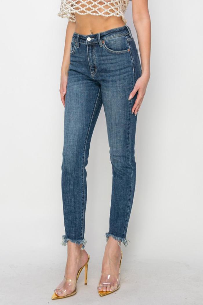High Rise Skinny Jeans Product Image