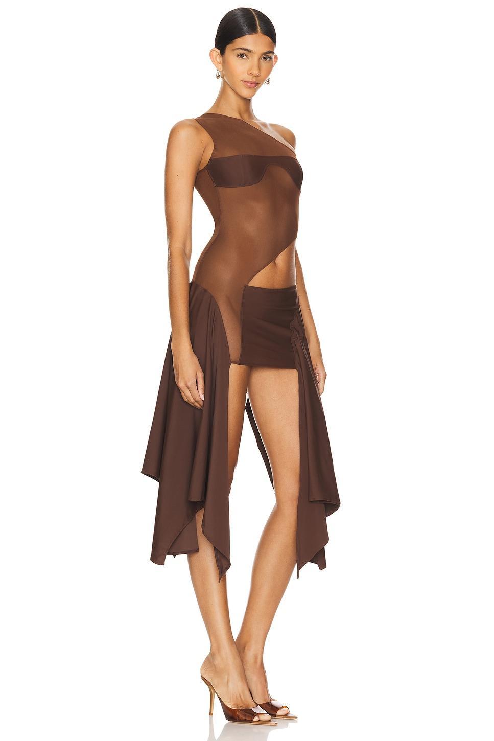 x REVOLVE Tricot Mesh Dress Sketch-Y Product Image