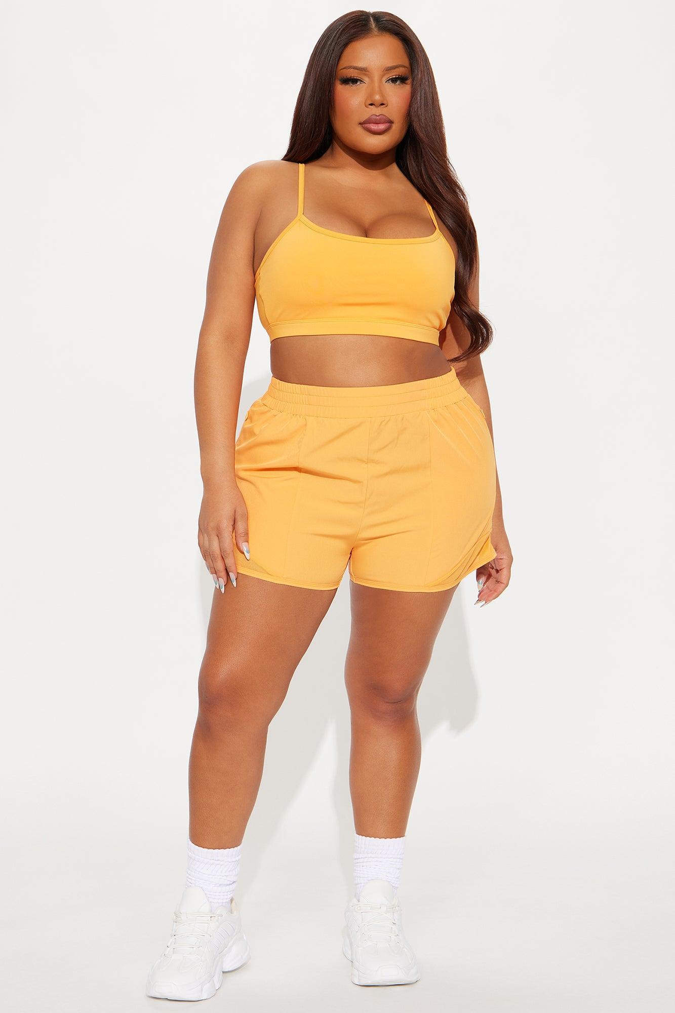 Outer Glow Elevate Sports Bra - Tangerine Product Image