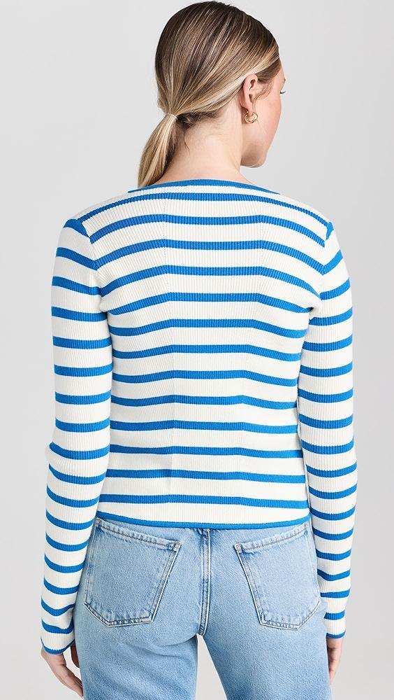 Favorite Daughter Slim Knitted Cardigan | Shopbop Product Image
