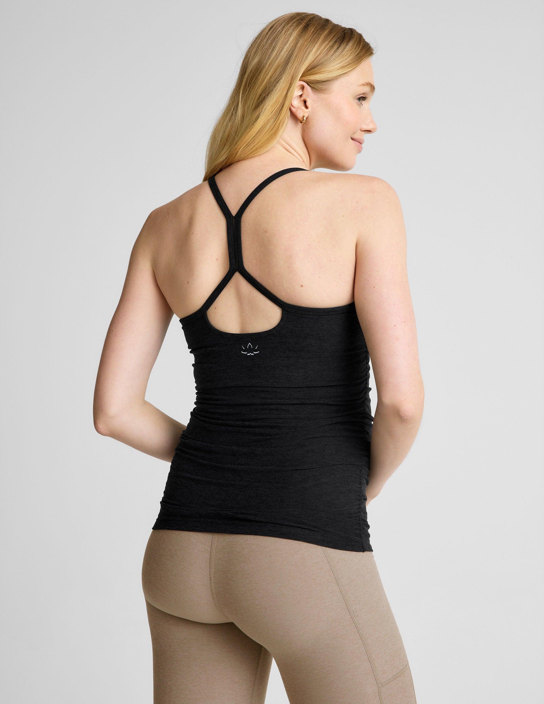 Spacedye Keep Your Cool Maternity Slim Racerback Tank Product Image