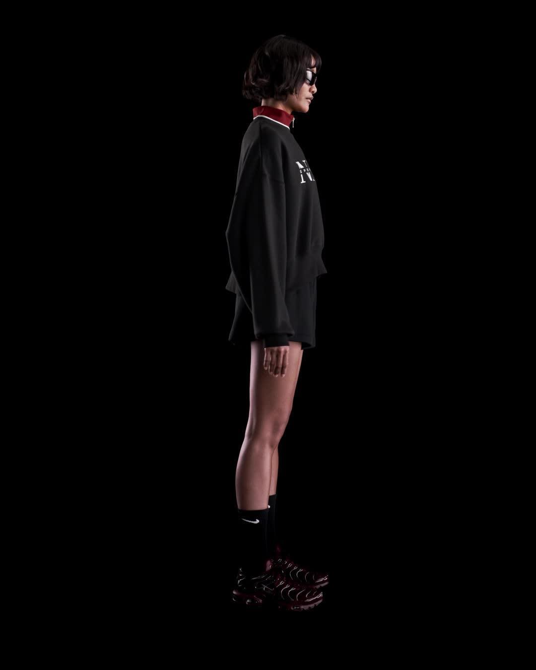 Women's Nike Sportswear Phoenix Fleece Oversized Crew-Neck Sweatshirt Product Image
