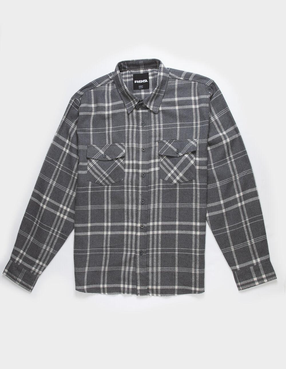 RSQ Mens Plaid Flannel - RED Product Image