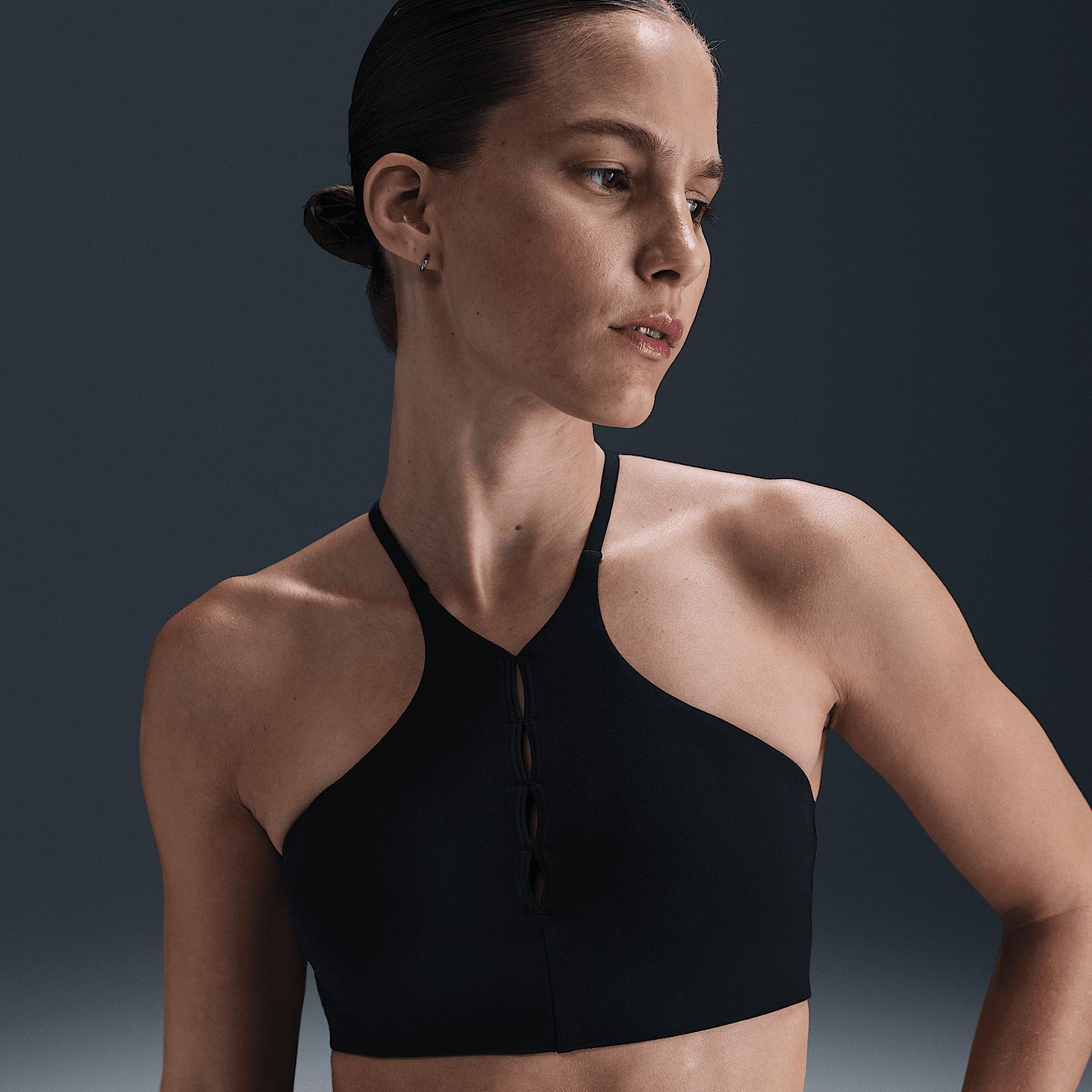 Nike Women's One Keyhole Light-Support Padded High-Neck Sports Bra Product Image