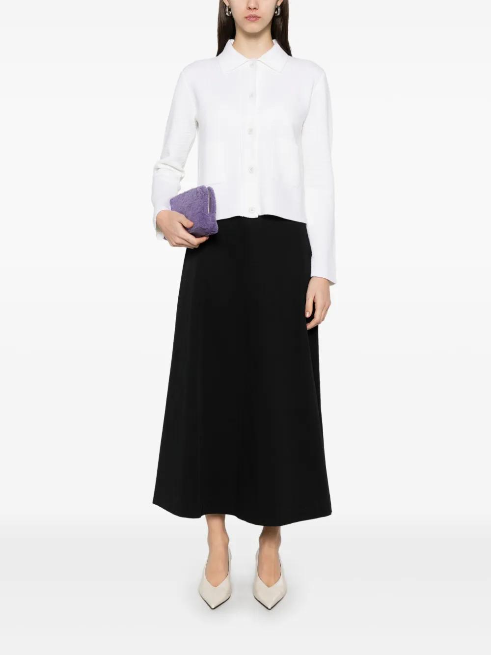 FABIANA FILIPPI Poplin Basic Shirt In  Bianco Ottico Product Image