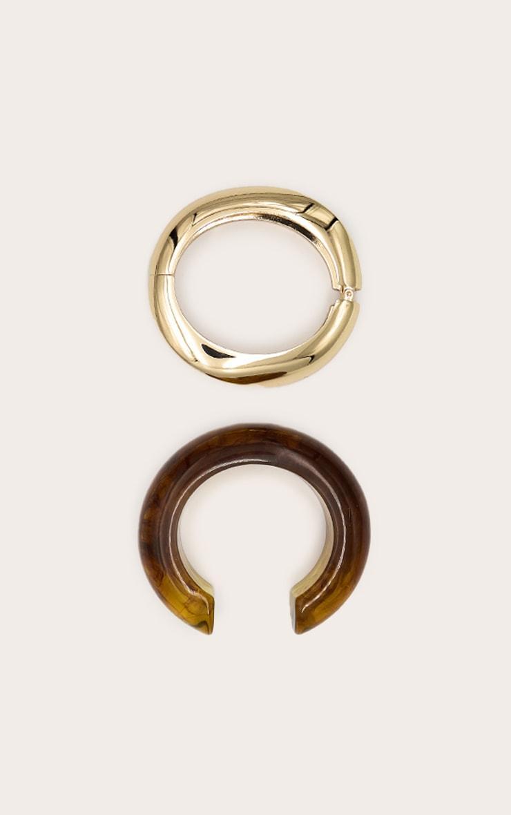 Brown Resin Bangle Multipack Product Image