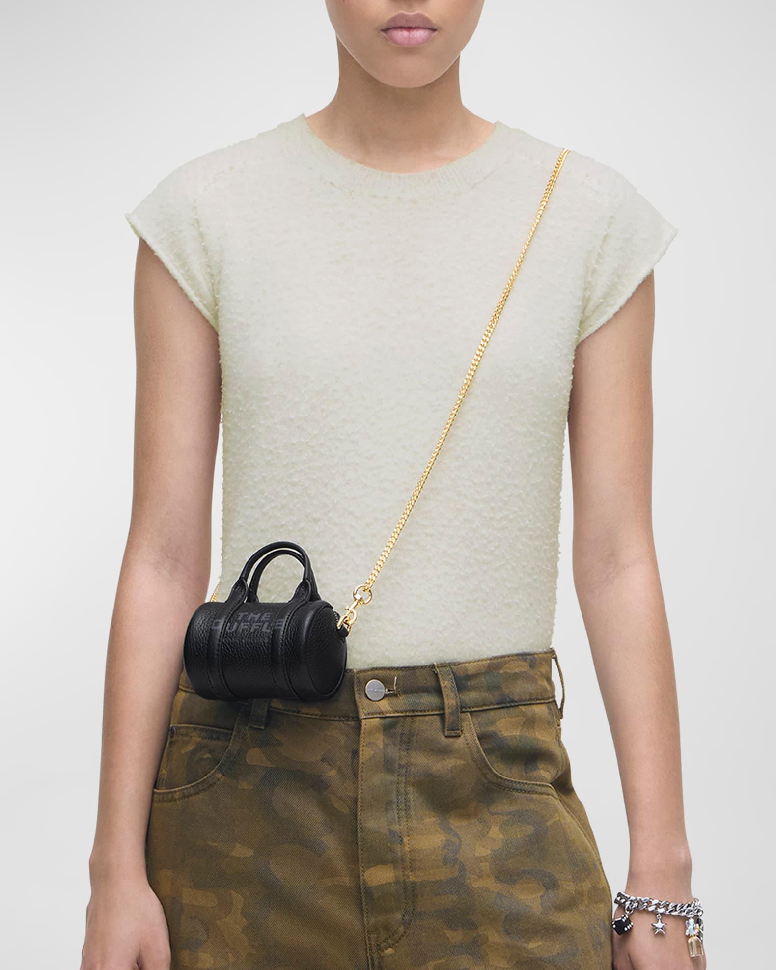 The Leather Nano Duffle Crossbody Bag Product Image