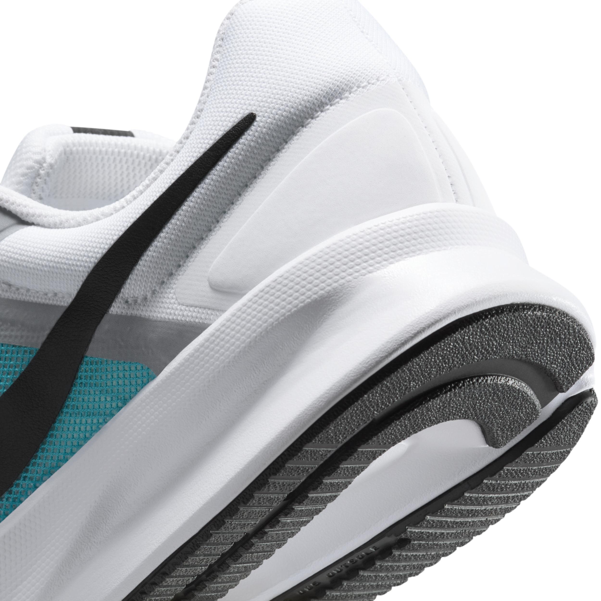 Nike Run Swift 3 Men's Road Running Shoes, Size: 14, White Black Cactus Product Image