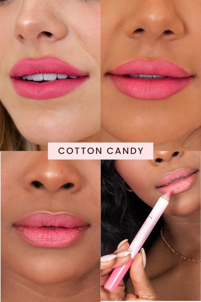 Pink Lily Beauty Double Bloom Dual Lipstick & Lip Liner - Cotton Candy FINAL SALE Product Image