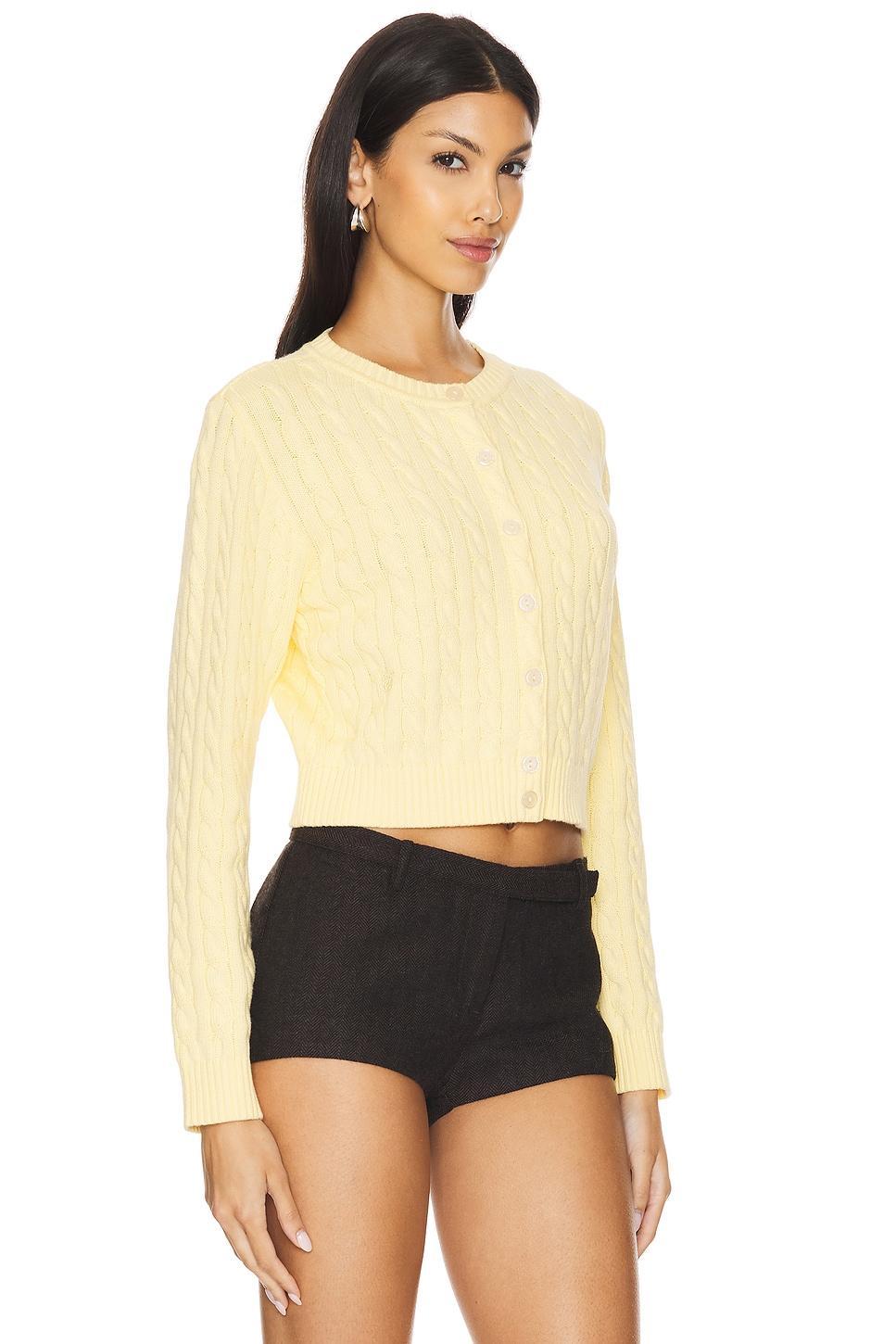 Dudley Cable Knit Cardigan Frankies Bikinis Product Image