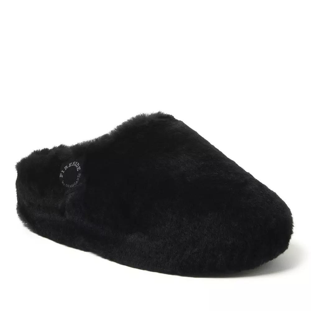 Fireside by Dearfoams Maryboro Women's Wrapped Platform Clog Slippers, Size: 7, Gray Product Image
