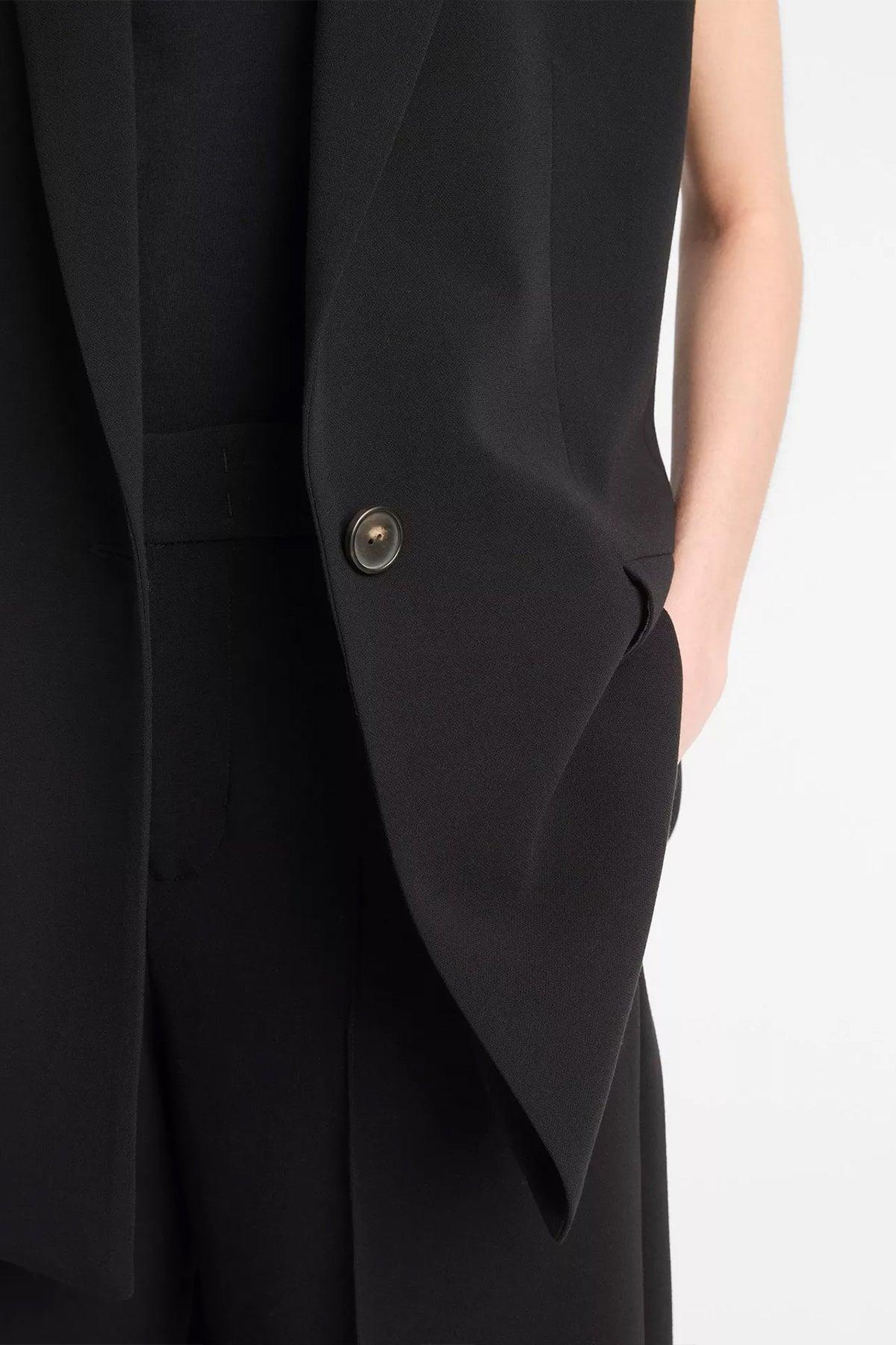 Sleeveless Longline Blazer Product Image