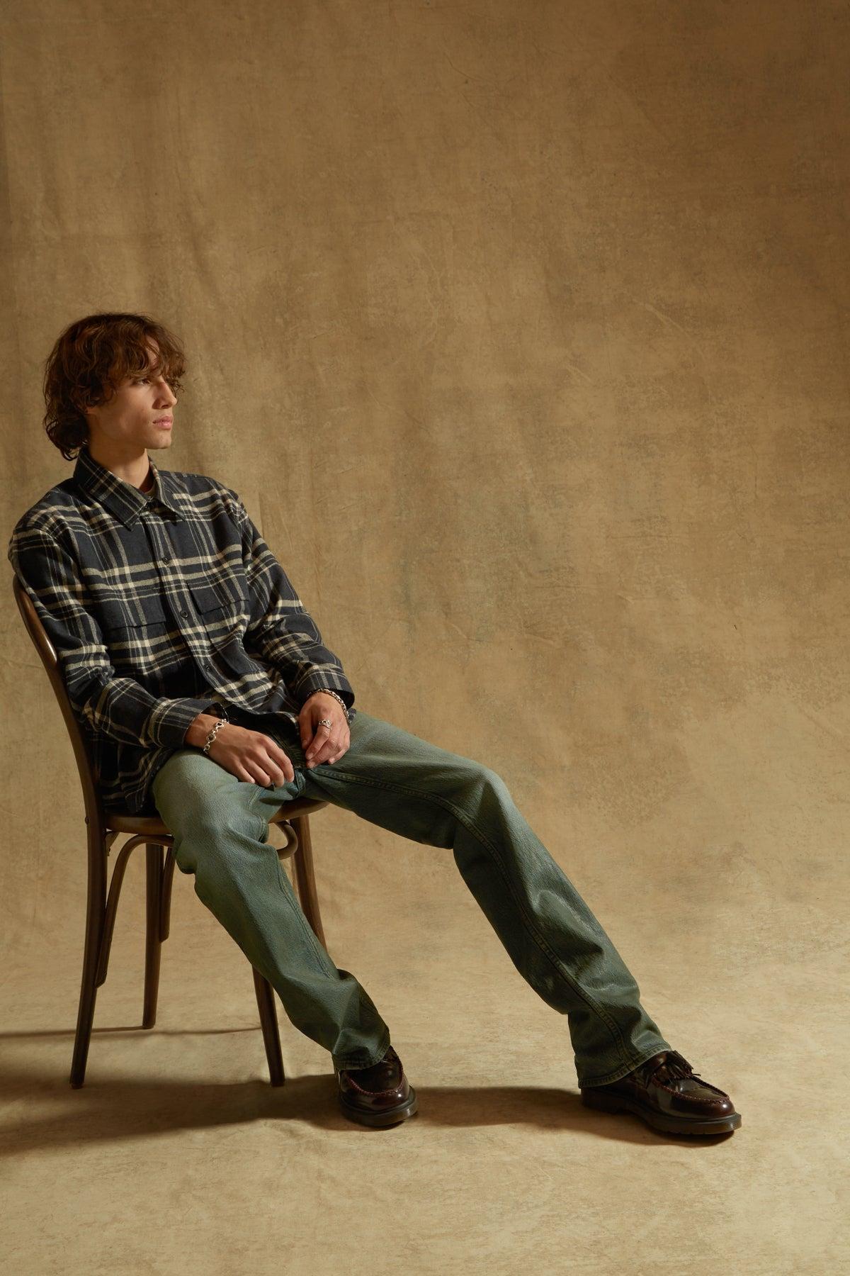 Walker Kick Flare Jean Male Product Image